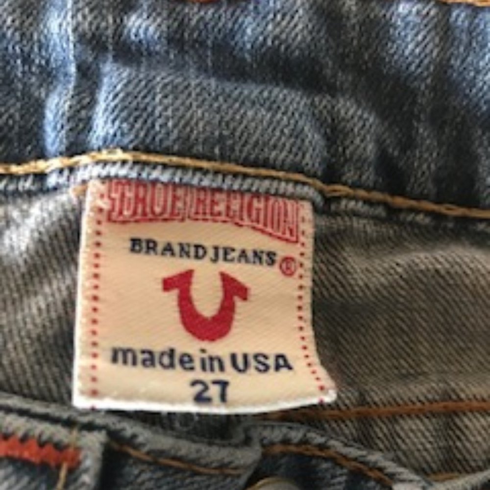 True Religion World Tour Bobby Distressed Jeans - Picture 2 of 10